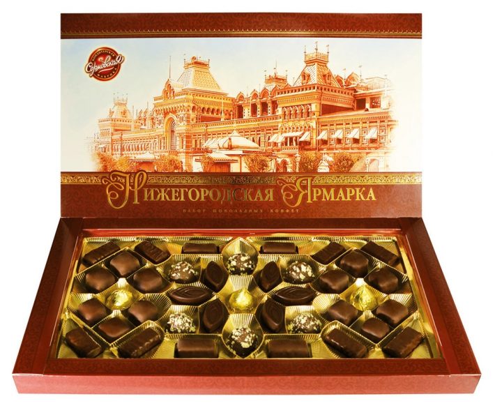 Набор конфет «Нижегородская ярмарка», 520г