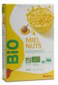 Био-завтрак Auchan Miel Nuts, шарики зерновые с мёдом и орехами, 375г