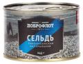 Cельдь «Доброфлот», тихоокеанская натуральная, 245г