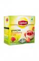 Чай Lipton Strawberry Cake зеленый c кусочками клубники, 20пак
