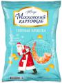 Чипсы «Московский картофель», хрустящий, со вкусом тиговой креветки, 60г