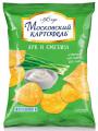 Чипсы «Московский картофель», со вкусом лука и сметаны, 30г