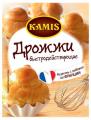 Дрожжи быстродействующие Kamis, хлебопекарные сухие, 7г