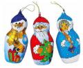 Фигурки шоколадная на нитке ассорти, 18Г