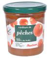 Конфитюр из персиков Auchan, 370г