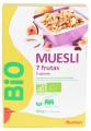 Мюсли хрустящие 7 фруктов БИО Auchan, 500г