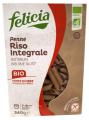 Паста Felicia Penne Riso Inteqrale, из муки коричневого риса, 340г