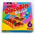 Печенье Nora DiscoBits, с начинкой из карамели, шоколада и драже, 162г