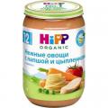 Пюре Hipp Нежные овощи с лапшой и цыпленком с 12 мес 220 гр