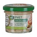 Риет Меридиан лососевый с каперсами и укропом