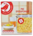 Рис пропаренный в пакетиках «Красная птица АШАН», 500г