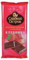 Шоколад молочный с клубникой «Сладкий остров», 90г