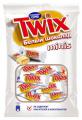 Шоколадные батончики Twix minis, в белом шоколаде, в пакете, 184г