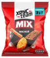 Сухарики Хрусteam Mix, мясной, 100г