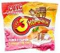 Сухарики ржаные «Три корочки» семга с сыром + соус Тартар, 60г