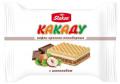 Вафли «КАКАДУ», орехово-пломбирные, шоколадные, 18г