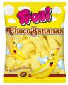 Зефир банановый Trolli Choco Bananas, с шоколадной начинкой, 150г