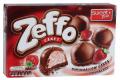 Зефир Sweet + Plus, с маршмеллоу с ароматом клубники, с какао-молочной глазурью, 150г